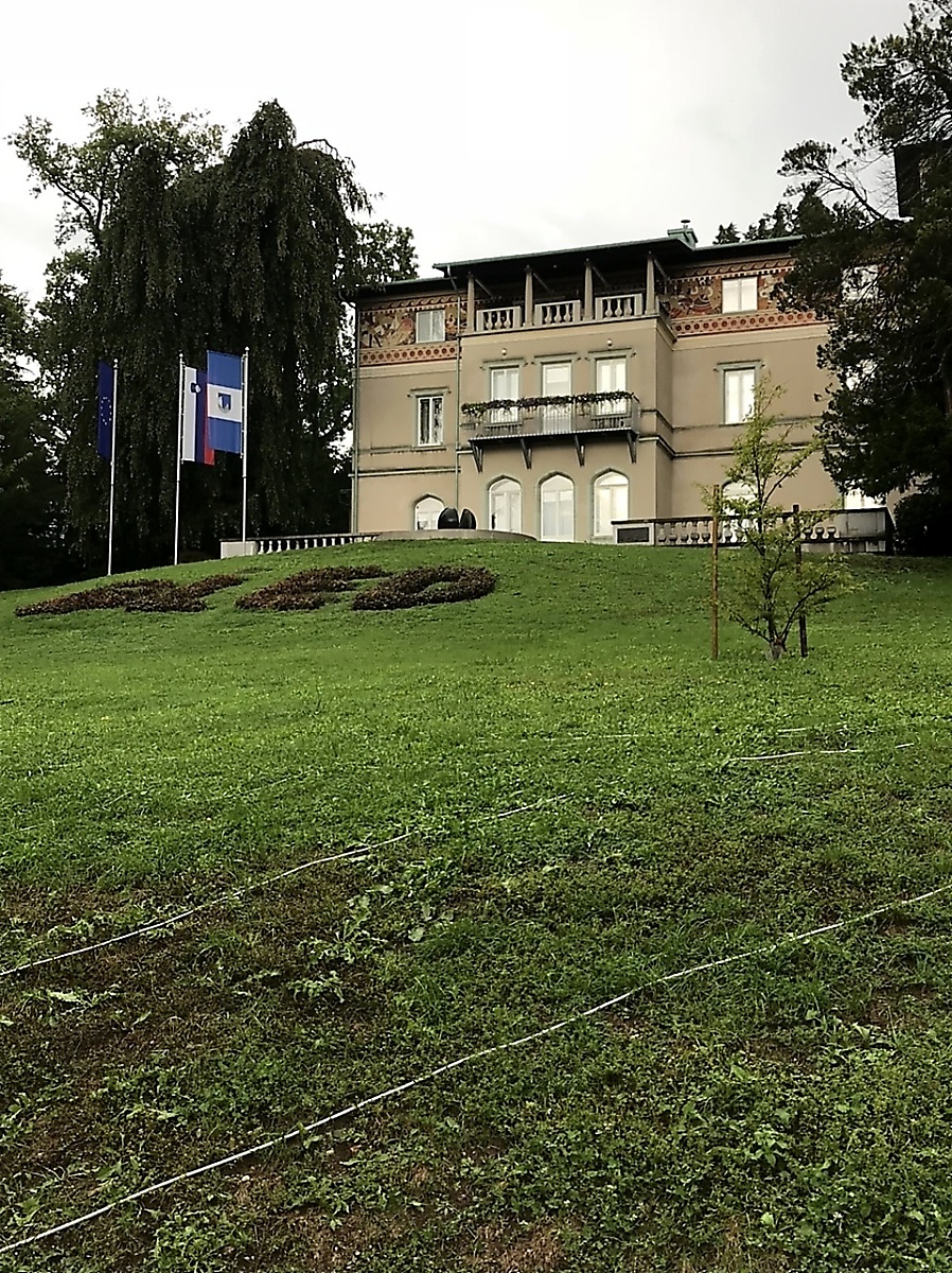 Lake Bled Town Hall where our wedding was conducted