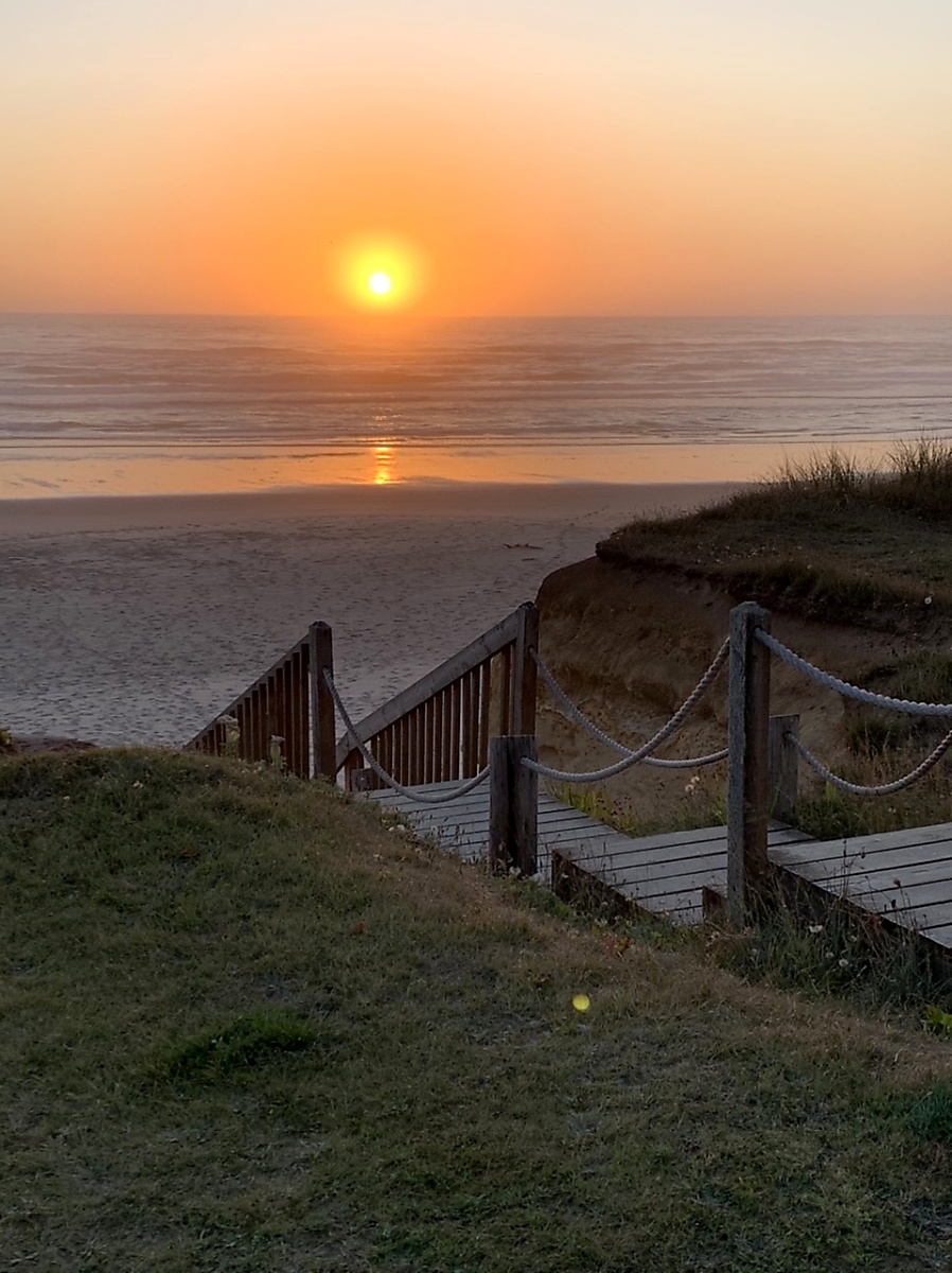 Sunset on the Oregon Coast
