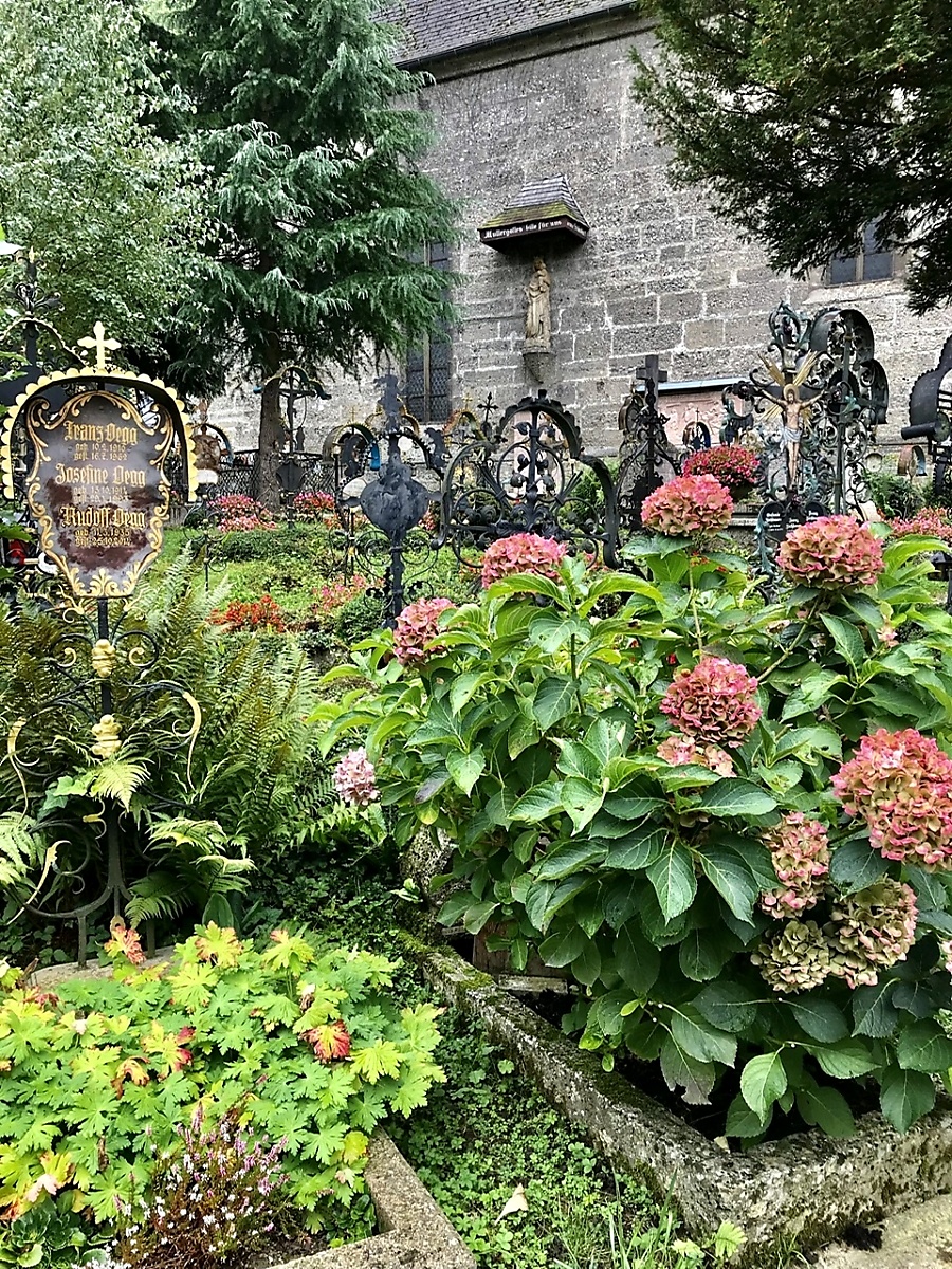 Graves at St Peter's Cemetery