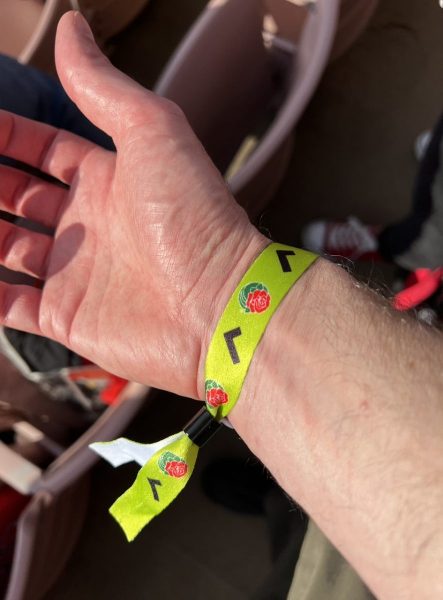 A vaccination check or negative COVID test was required prior to attending the 2022 Rose Bowl