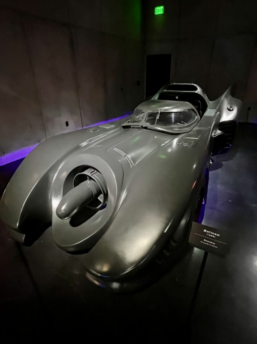The Batmobile is on display at The Archive