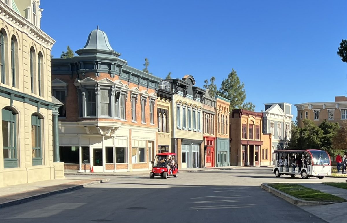 Midwestern street on the Warner Bros Backlot