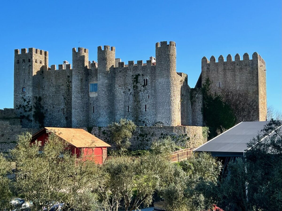 The medieval Óbidos Castle - on of Portugal's 7 Wonders
