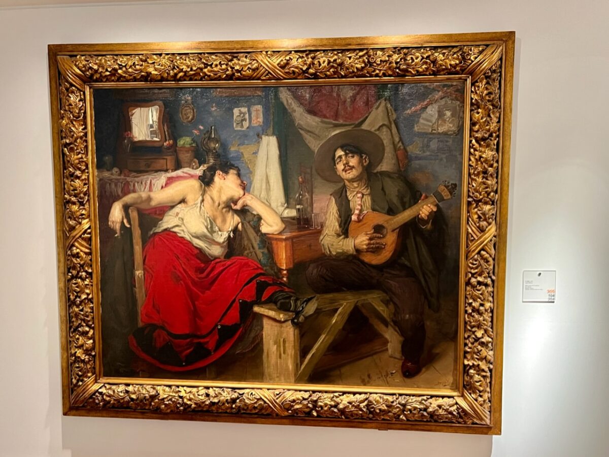 Fado by José Malhoa at the Fado Museum