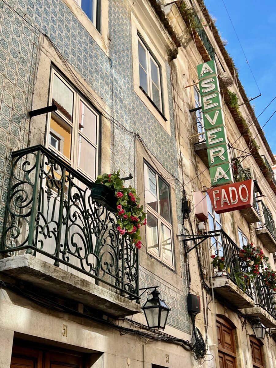 A Severa Fado House in Barrio Alto district of Lisbon Portugal