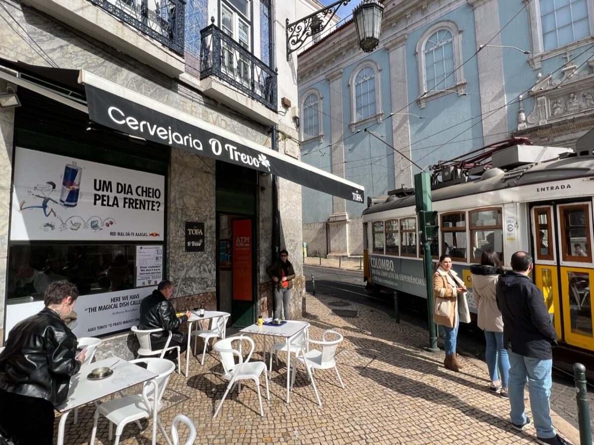 Cervejaria O Trevo in Lisbon Portugal