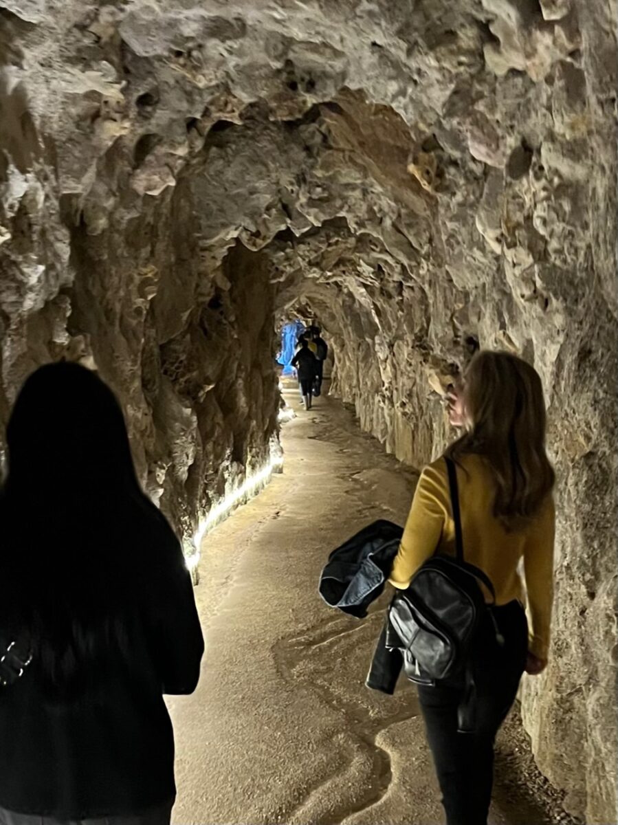 The tunnels under the Initiation Well at Quinta da Regaliera