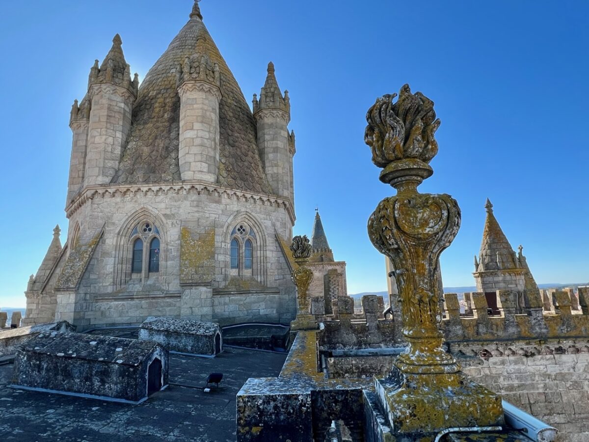 The Rooftop of Évora Cathedral