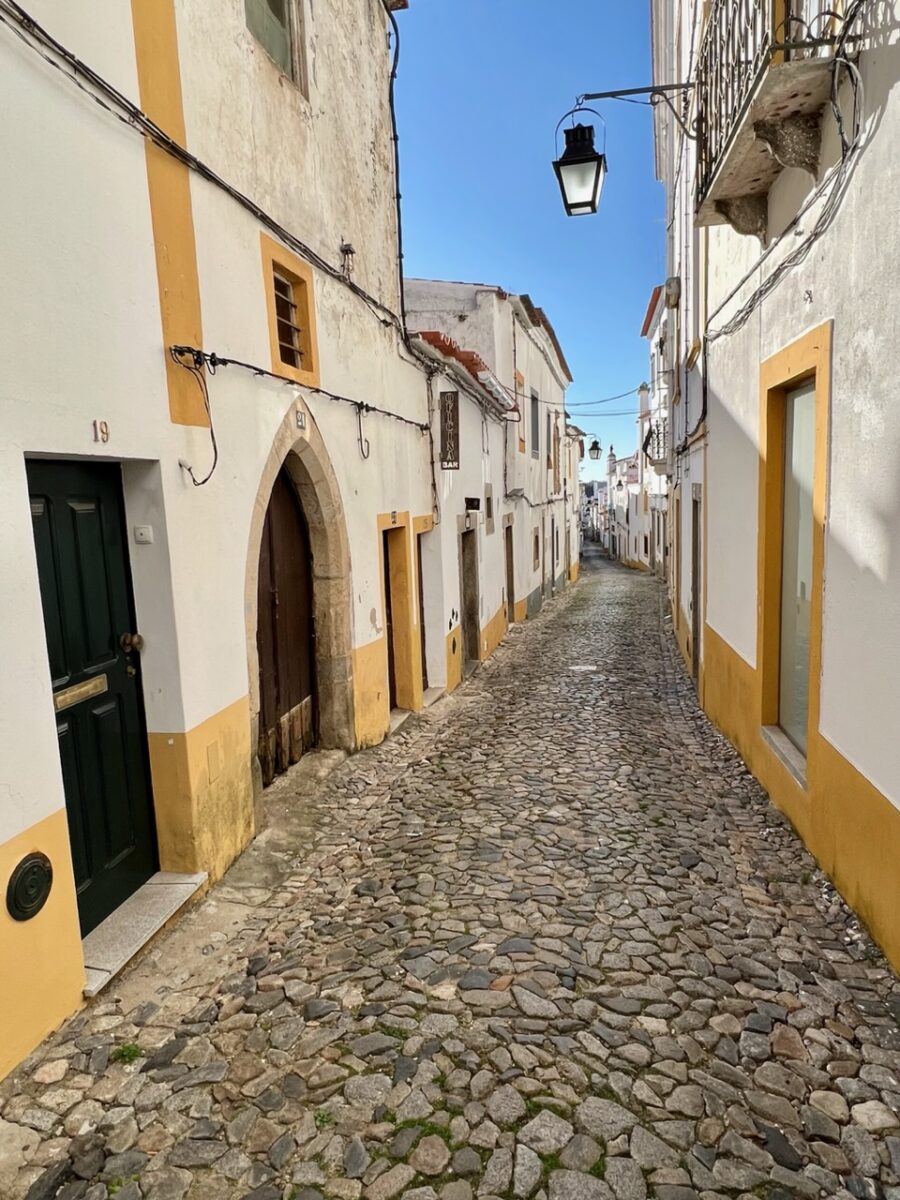 A Street in Évora Portugal