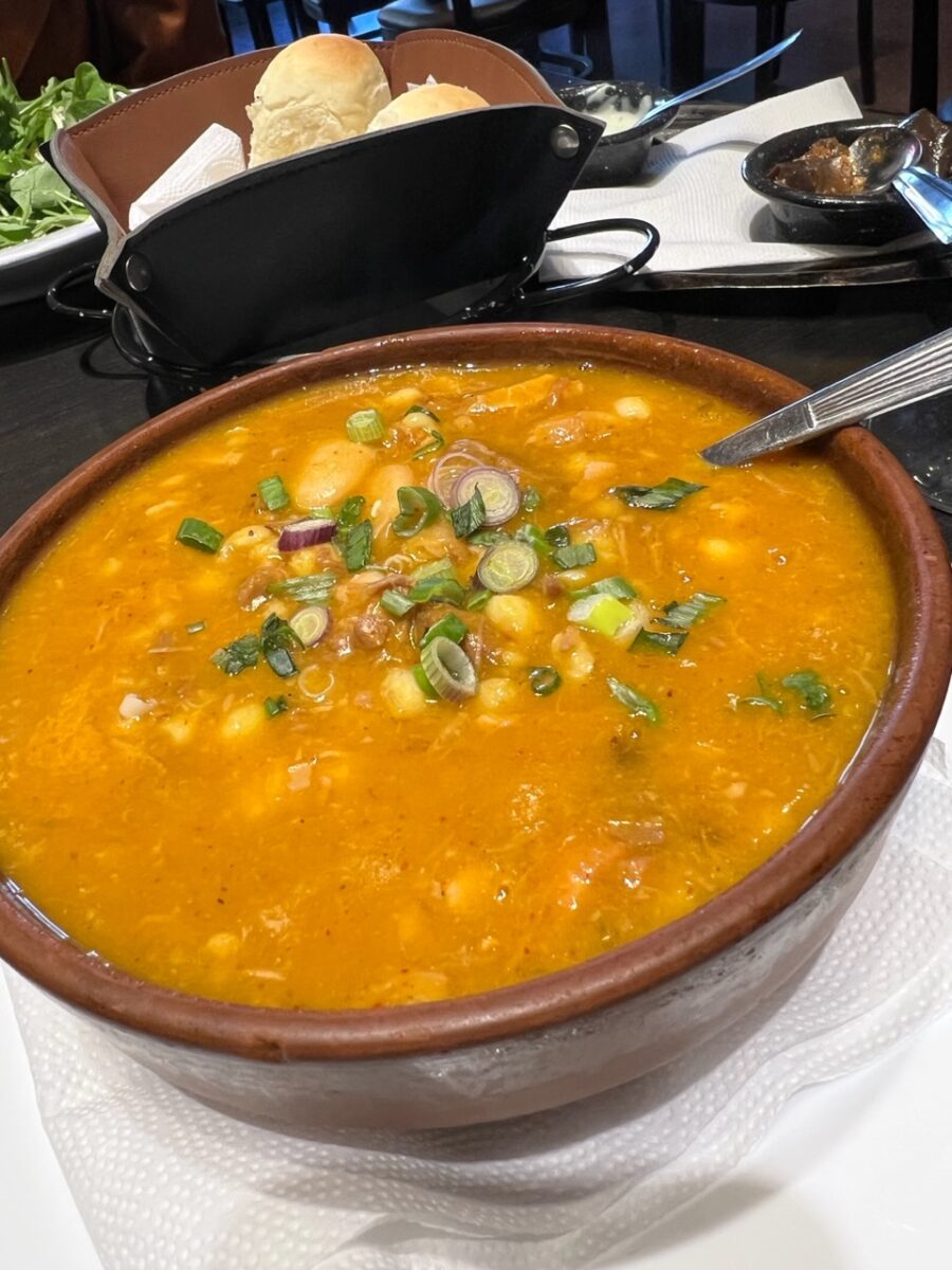 A bowl of Loco - an Argentine stew from Peron Peron in Buenos Aires