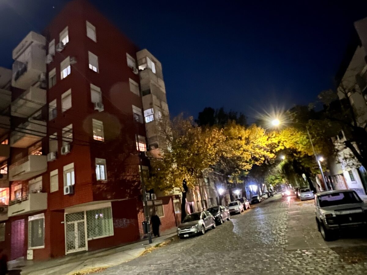 The streets of Chacarita - location for the Chacarita and Vermouth food tour in Buenos Aires