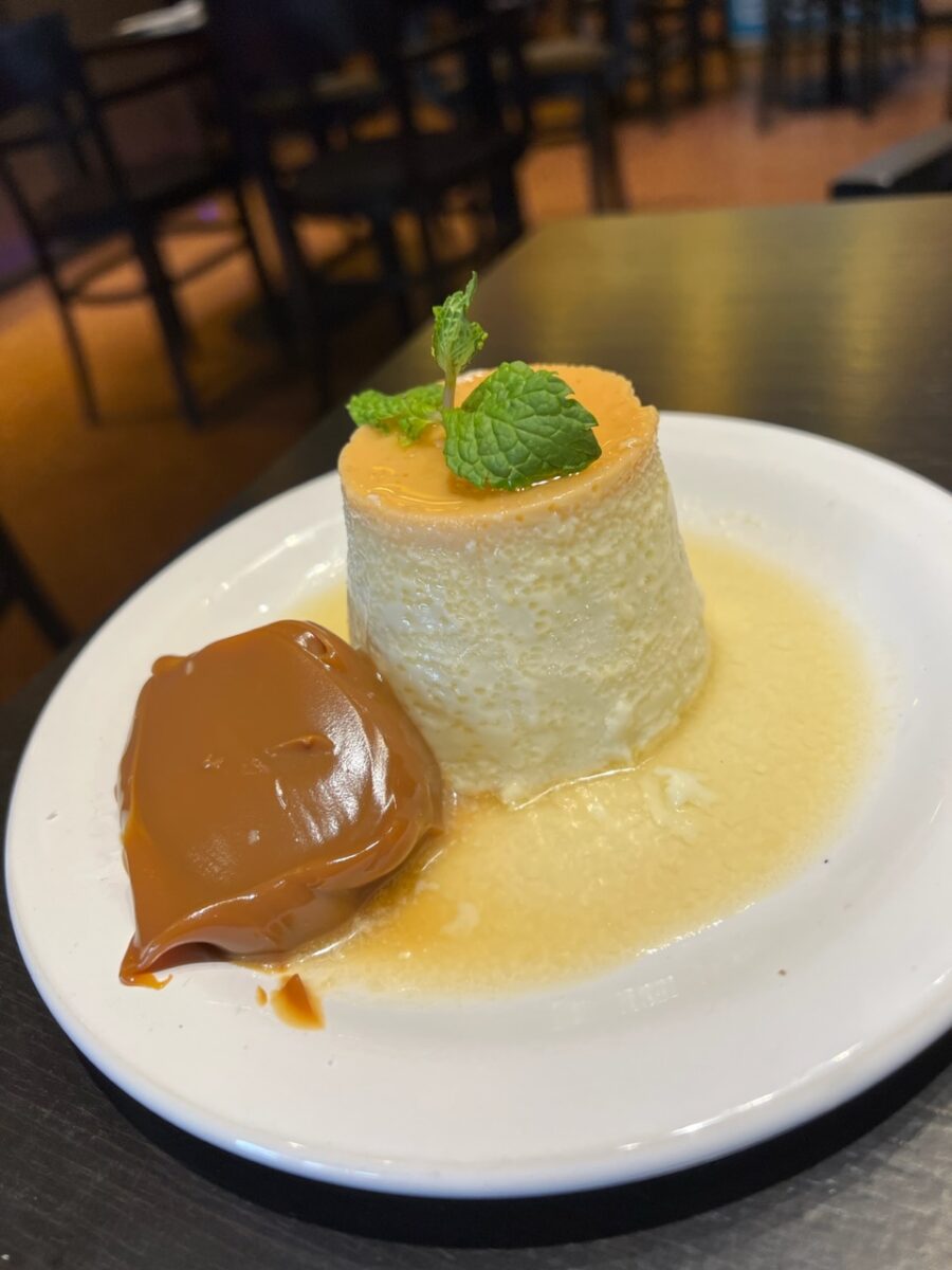 Flan with Dulce de Leche - a typical Argentine dessert