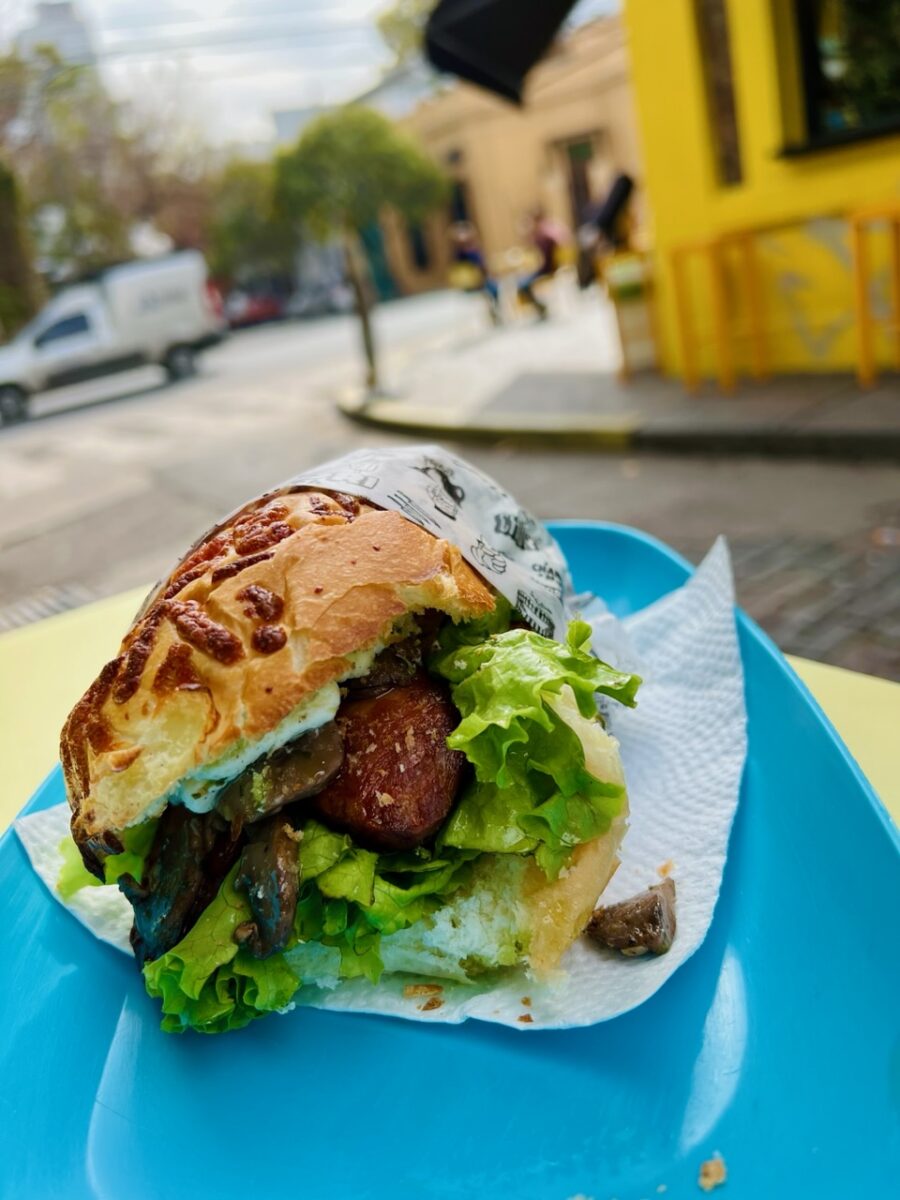 A Choripan from Chori in Palermo Buenos Aires
