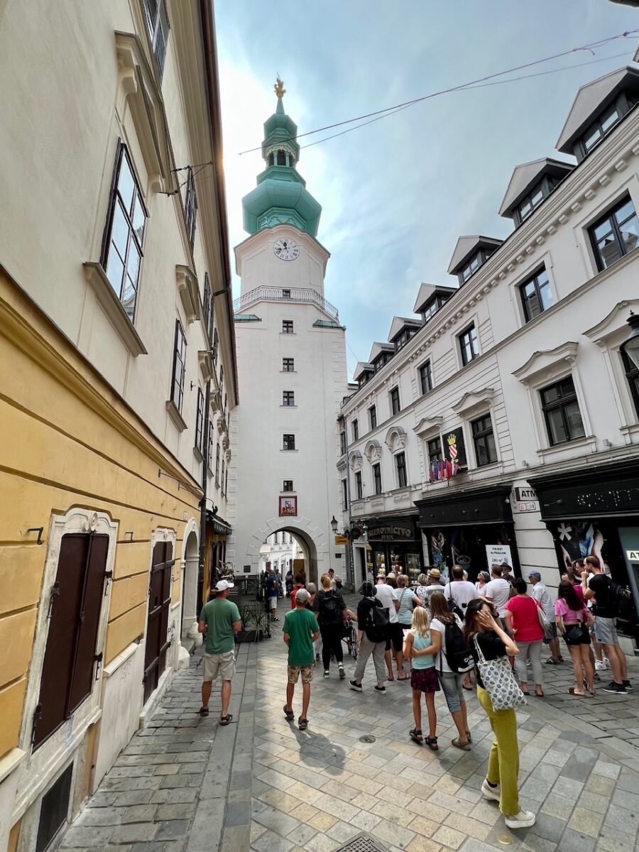 Michael's Gate in Bratislava Slovakia
