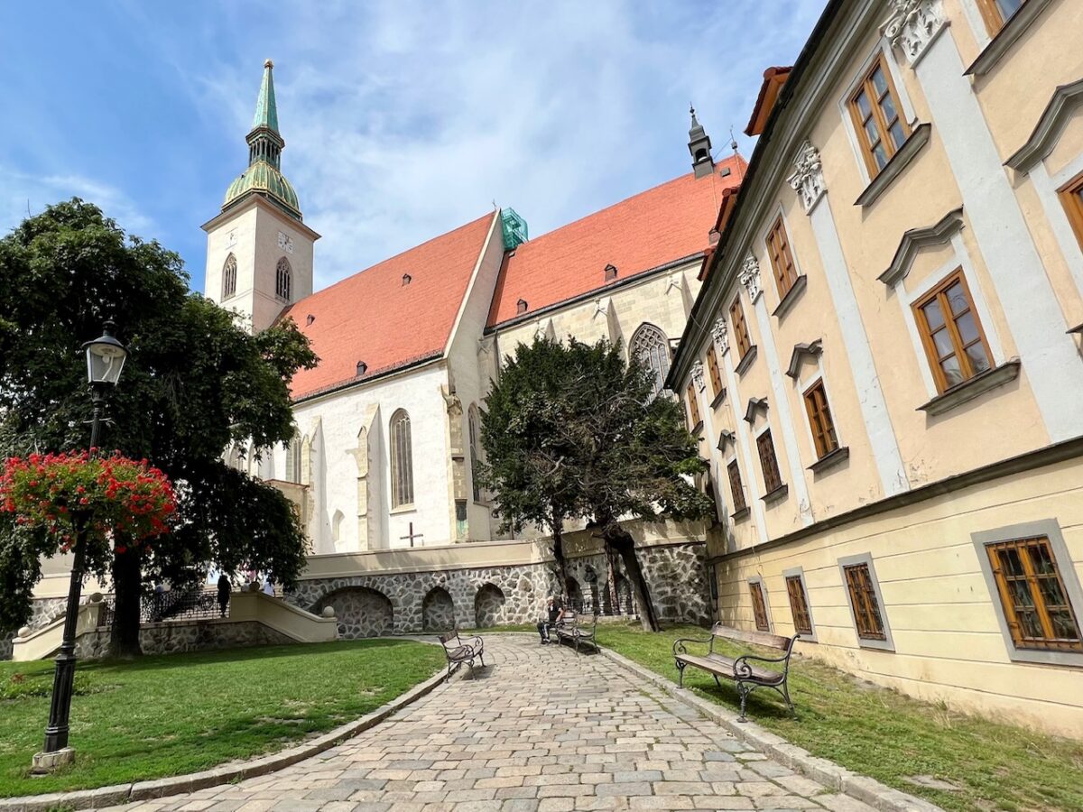 St Martin's Cathedral in Bratislava Slovakia