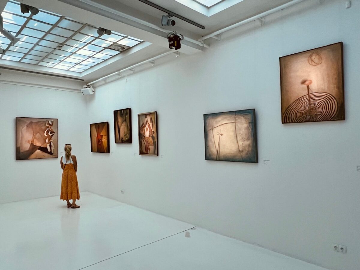 Visiting the Museum of Contemporary Art in Wroclaw Poland