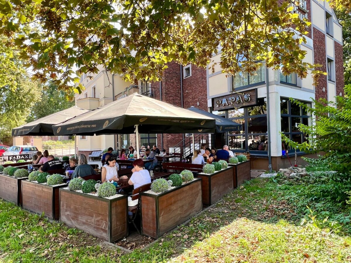 Papa's restaurant in Malbork Poland