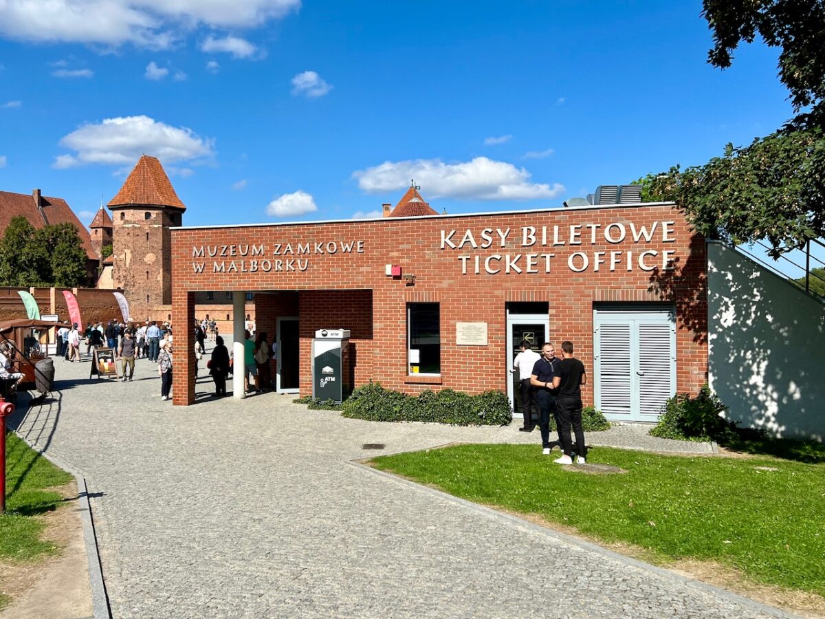 The Ticket Office for Malbork Castle