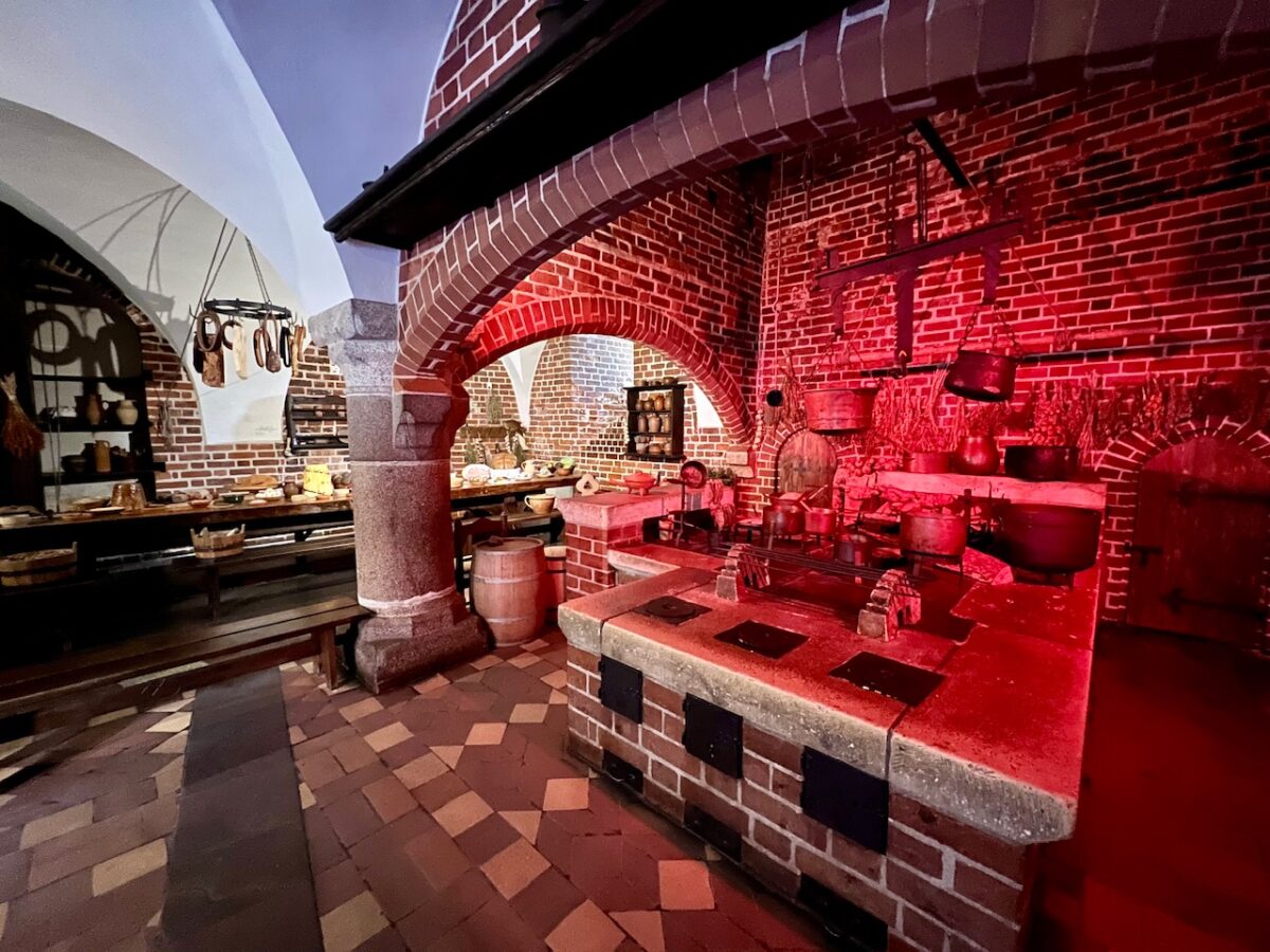 The large kitchen that served Malbork Castle 