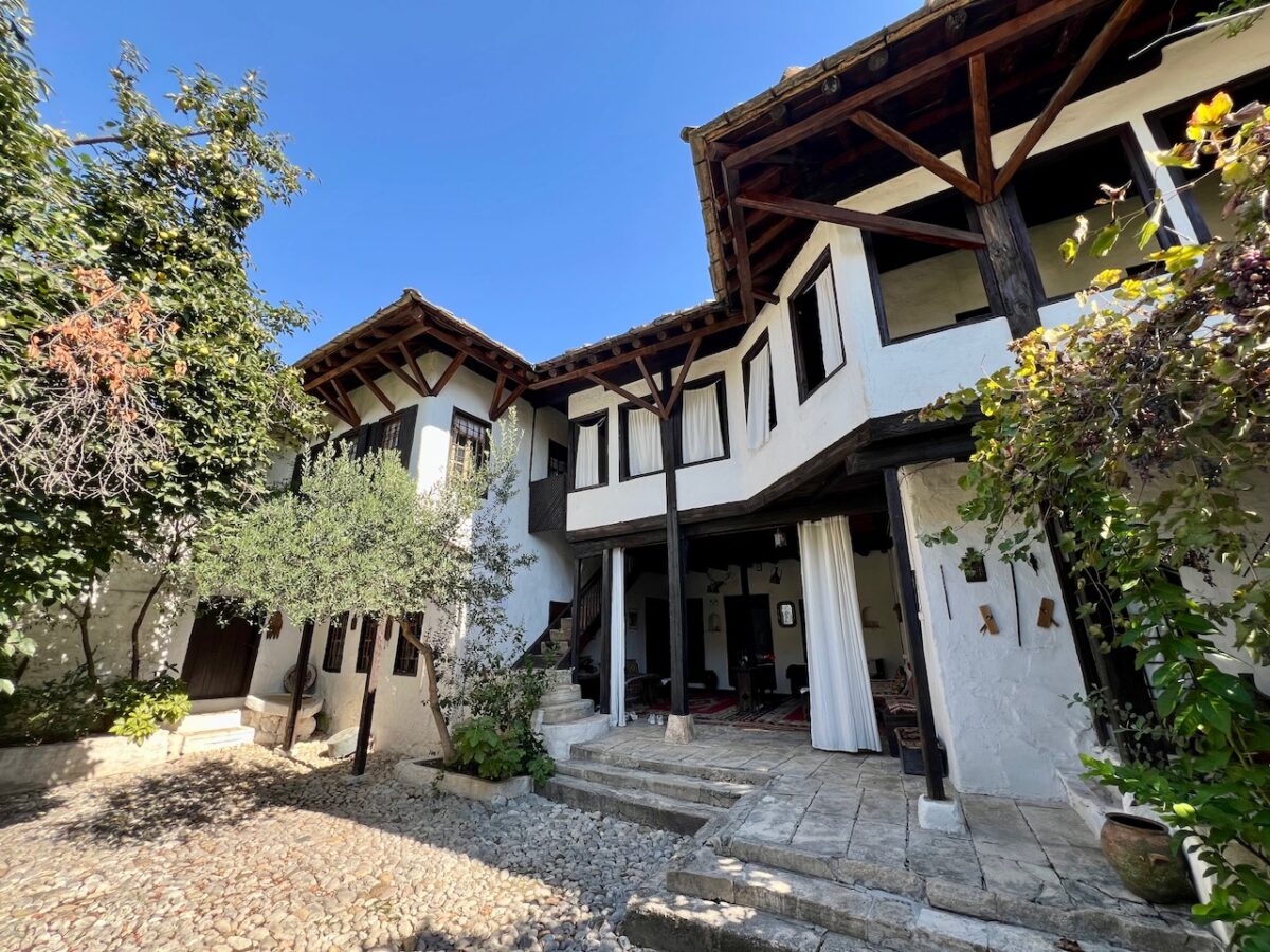 The exterior of the Kajtaz House in Mostar - visiting here is one of the great things to do in Mostar
