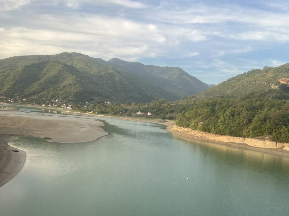 Bosnia scenery on the Sarajevo to Mostar train