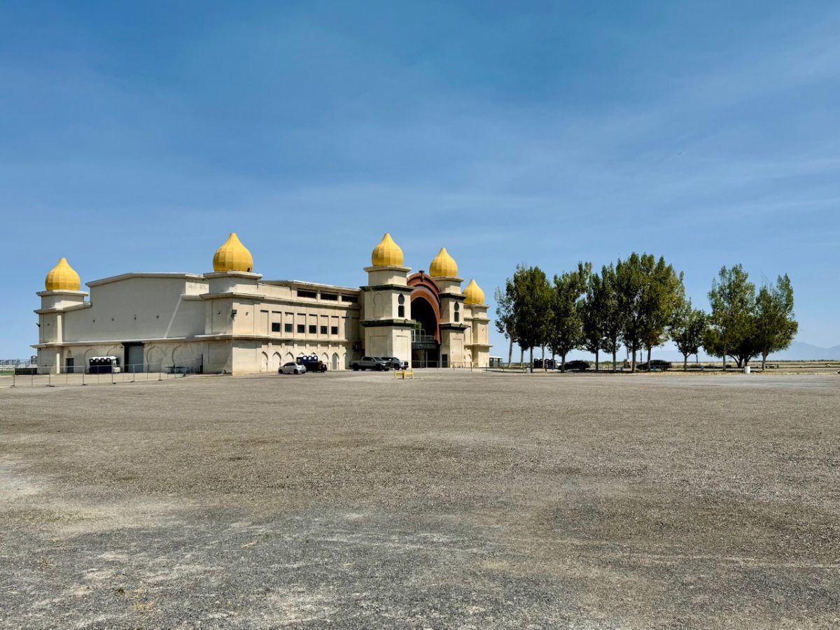 Saltair concert venue on the shores of the Great Salt Lake