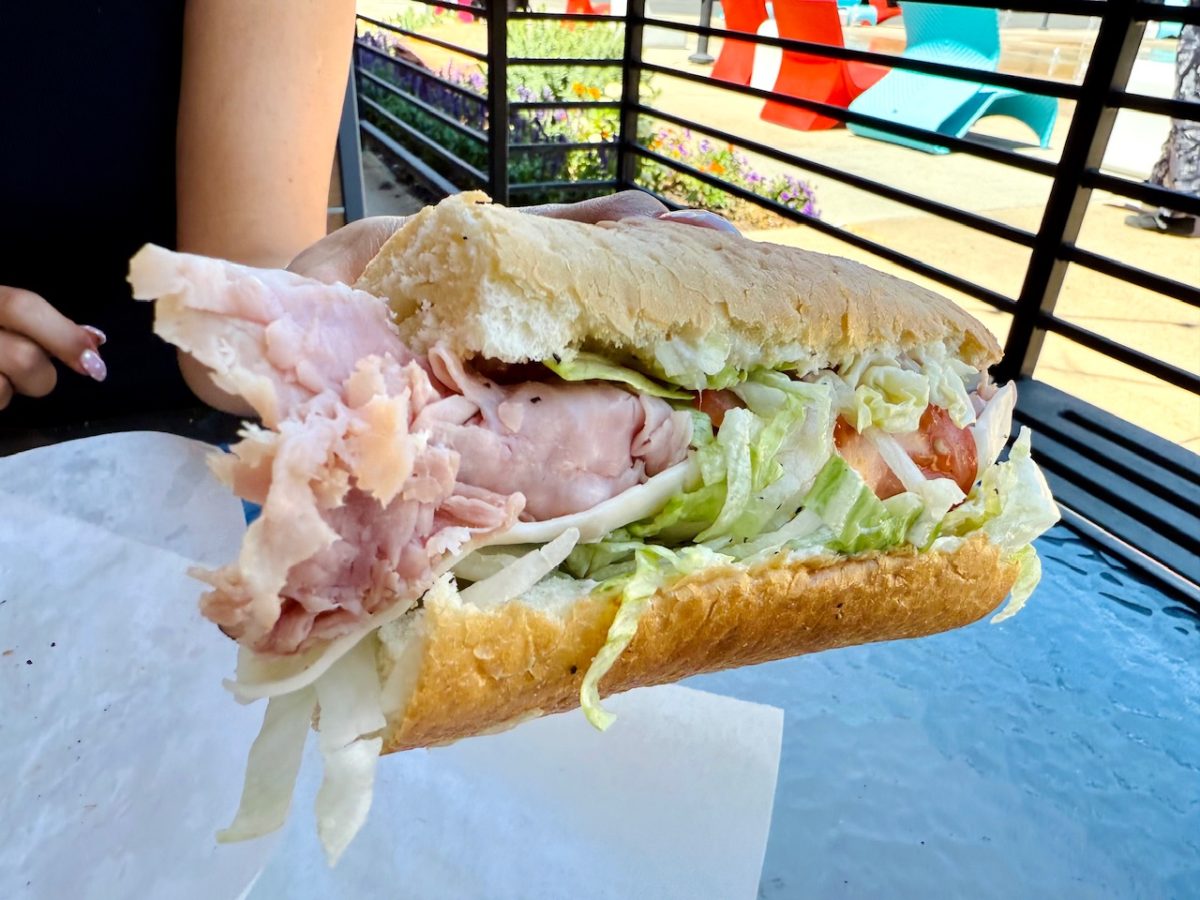 The Da Gabagool sandwich at Enrico's Deli in West Jordan Utah
