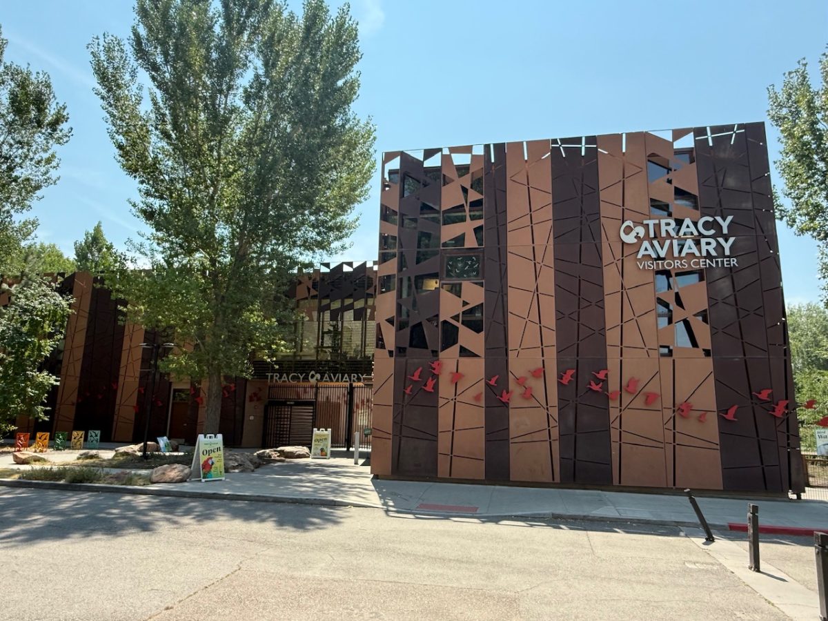 The Tracy Aviary Visitors Center - the oldest aviary in the US and one of the best things to do in Salt Lake City