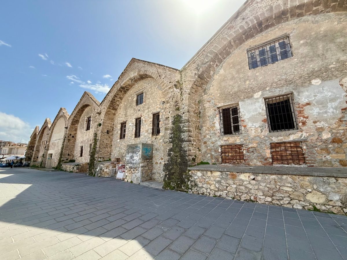 The Arsenal Veneziani - Venetian shipyards in Chania Crete